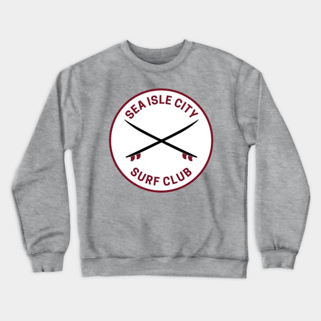 Vintage Sea Isle City Surf Club Crewneck Sweatshirt by fearcity